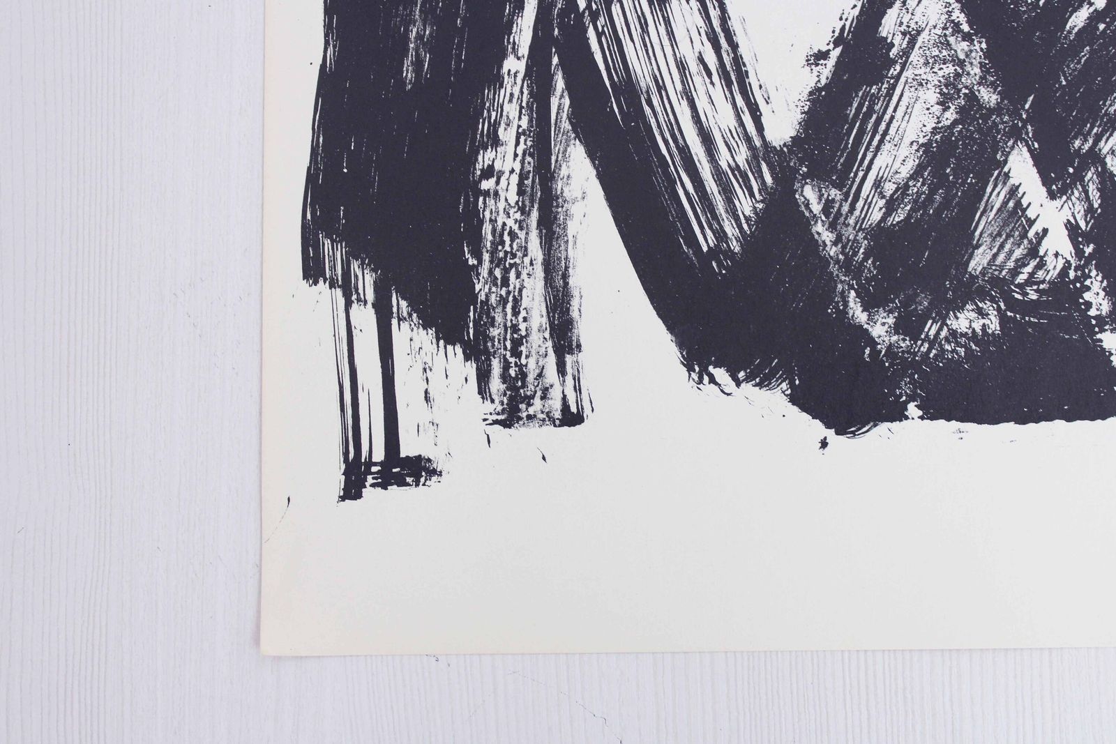 Lithograph By Swiss Artist Bernd Völkle 1963 photo 86.0