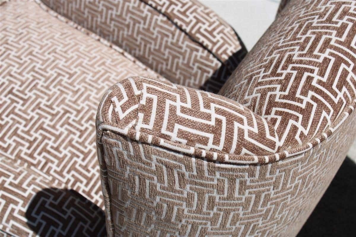 Furniture Pair Of Armchiars Paolo Buffa Italian Mid Century Design Velvet New photo