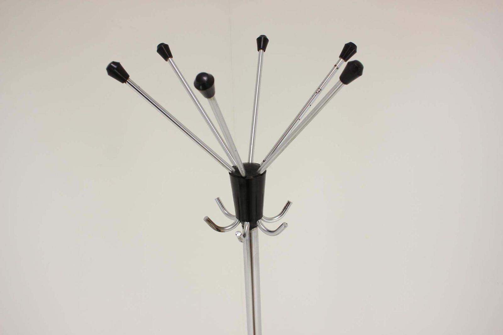 Revolving Coat Rack 1970s, Czechoslovakia photo vintage