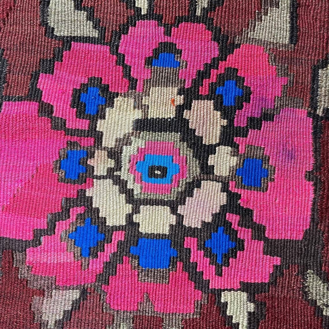 Traditioneel Turks Mini Kilimkleed, Vintage Anatolisch Turks Kelim 96 X 56 Cm photo buy