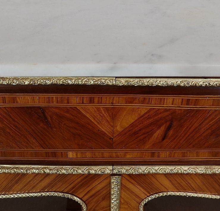 Small Showcase In Precious Wood In The Style Of Louis XIV, Napoleon III Period, 1850 photo buy