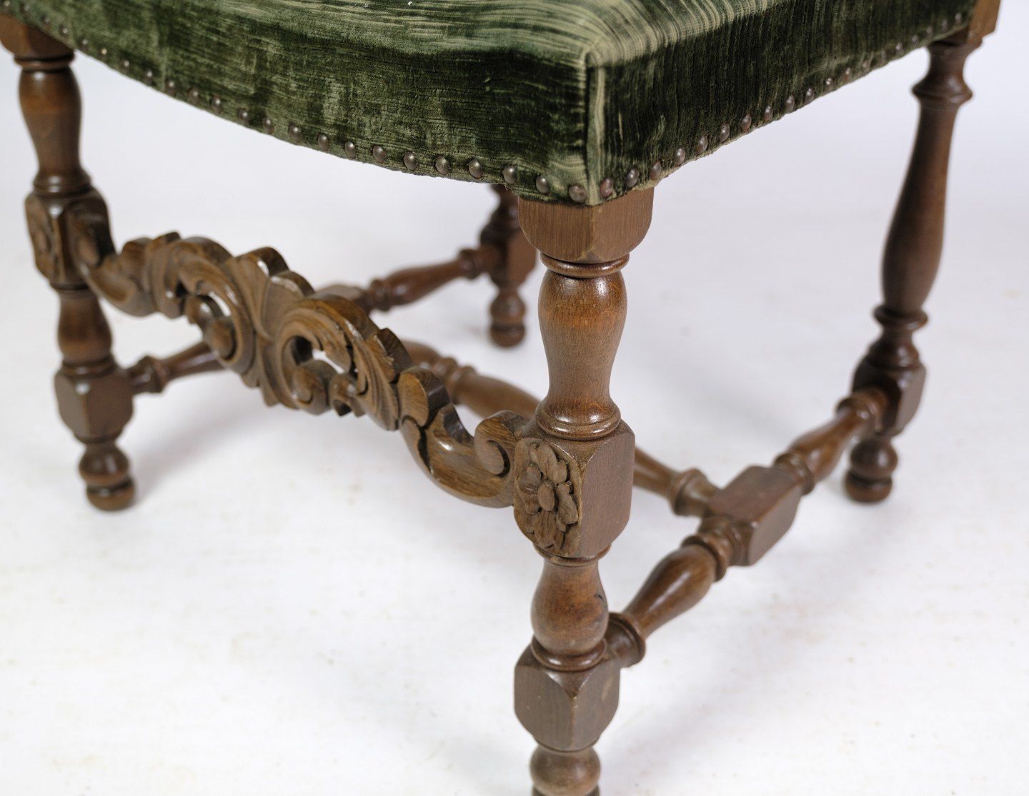 Oak Chairs, Renaissance Style, 1930 photo Furniture