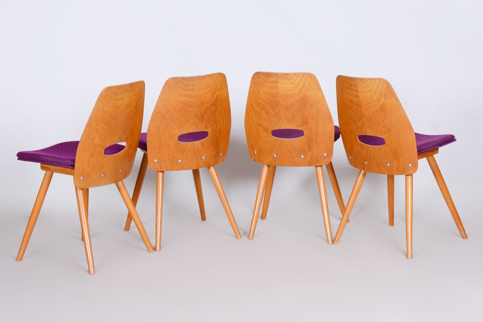 Mid Century Modern Dining Chairs, Designed By František Jirák For Tatra Nábytok photo Furniture
