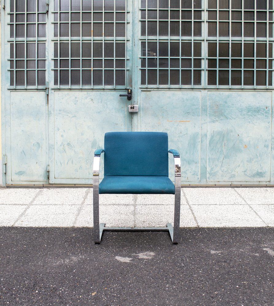 Brno Stoelen Van Mies Van Der Rohe Voor Knoll, Jaren 1970, Set Van 6 photo furniture