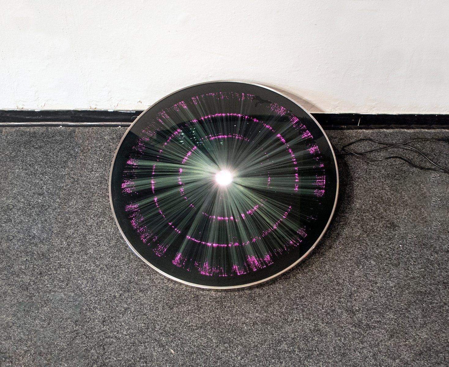 Italian Fiber Optic Floor Lamp, 1970s photo vinterior