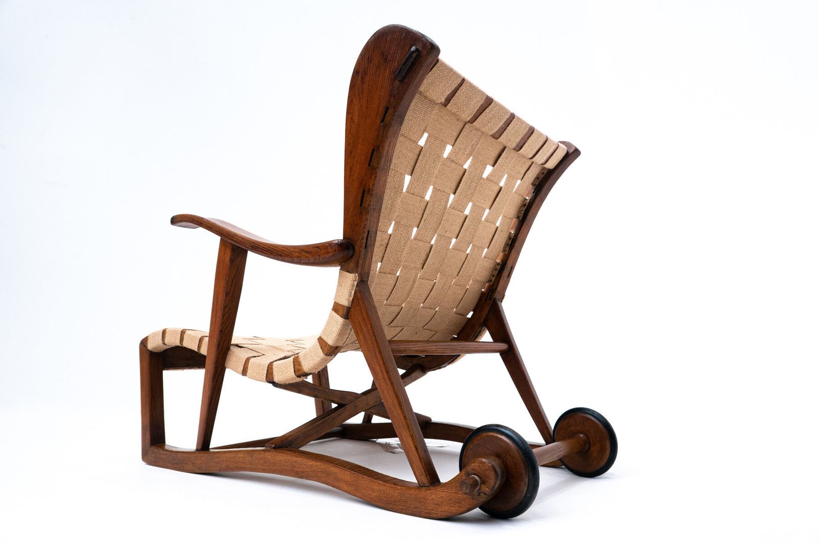 Mid Century Modern Armchair By Guglielmo Pecorini photo for sale