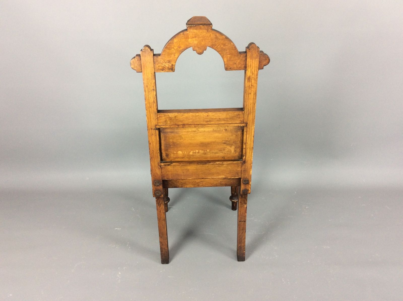 Arts And Crafts Gothic Revival Hall Chair With Minton Tiles C1880 photo vinterior