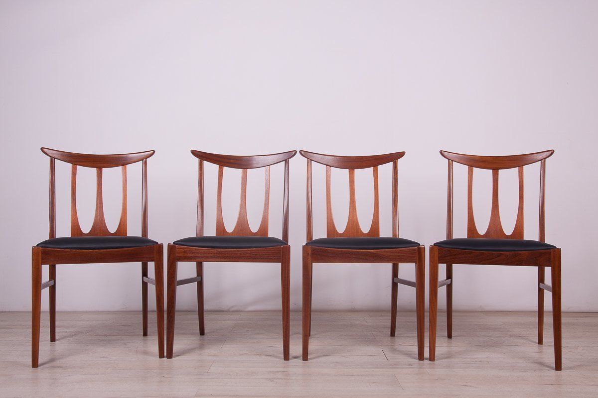 Brasilia Dining Chairs From G Plan, 1960s, Set Of 4