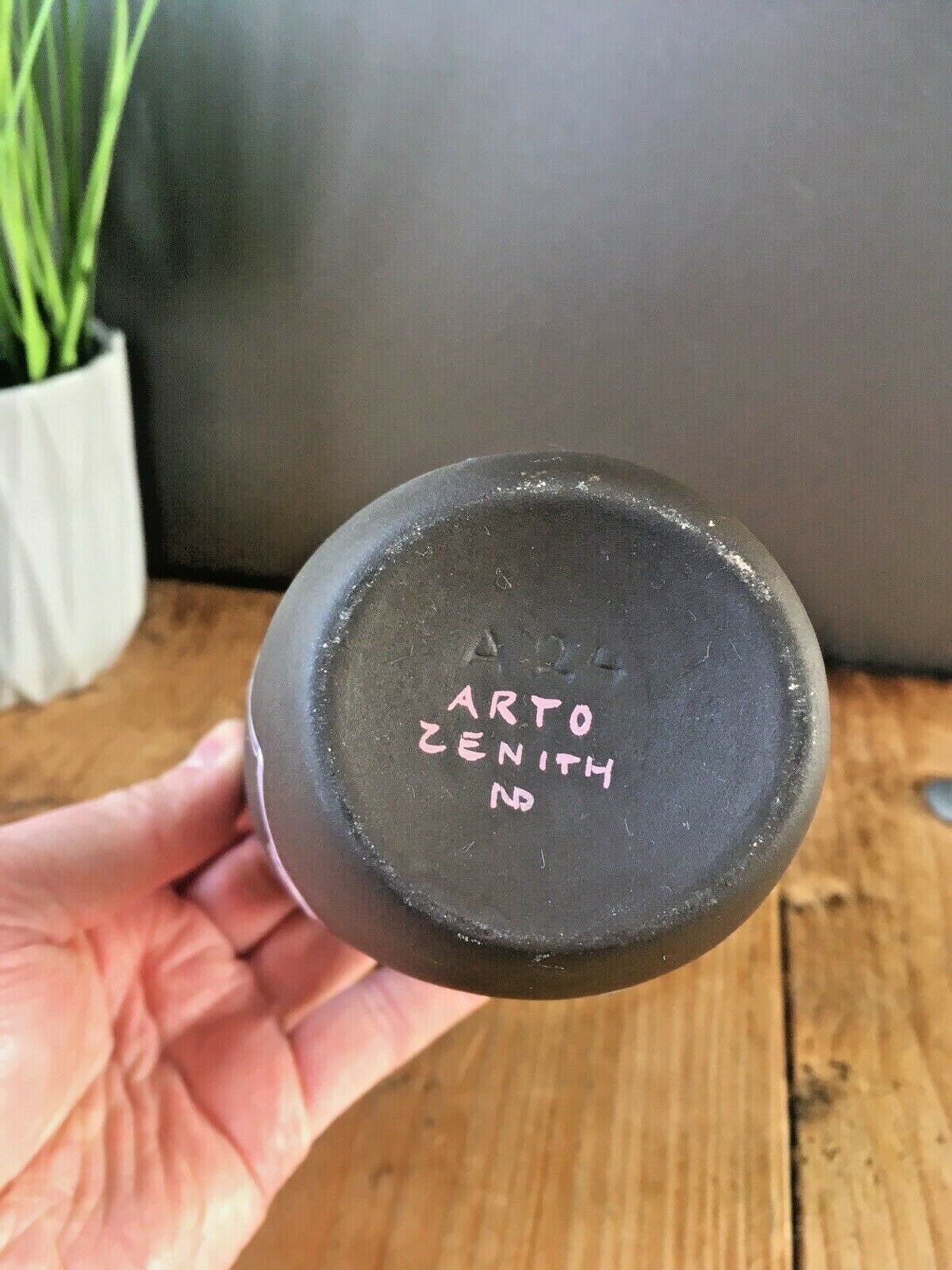 Mid Century 50's Francine Timmers Zenith Gouda Arto Abstract Art Pottery Vase photo vinterior