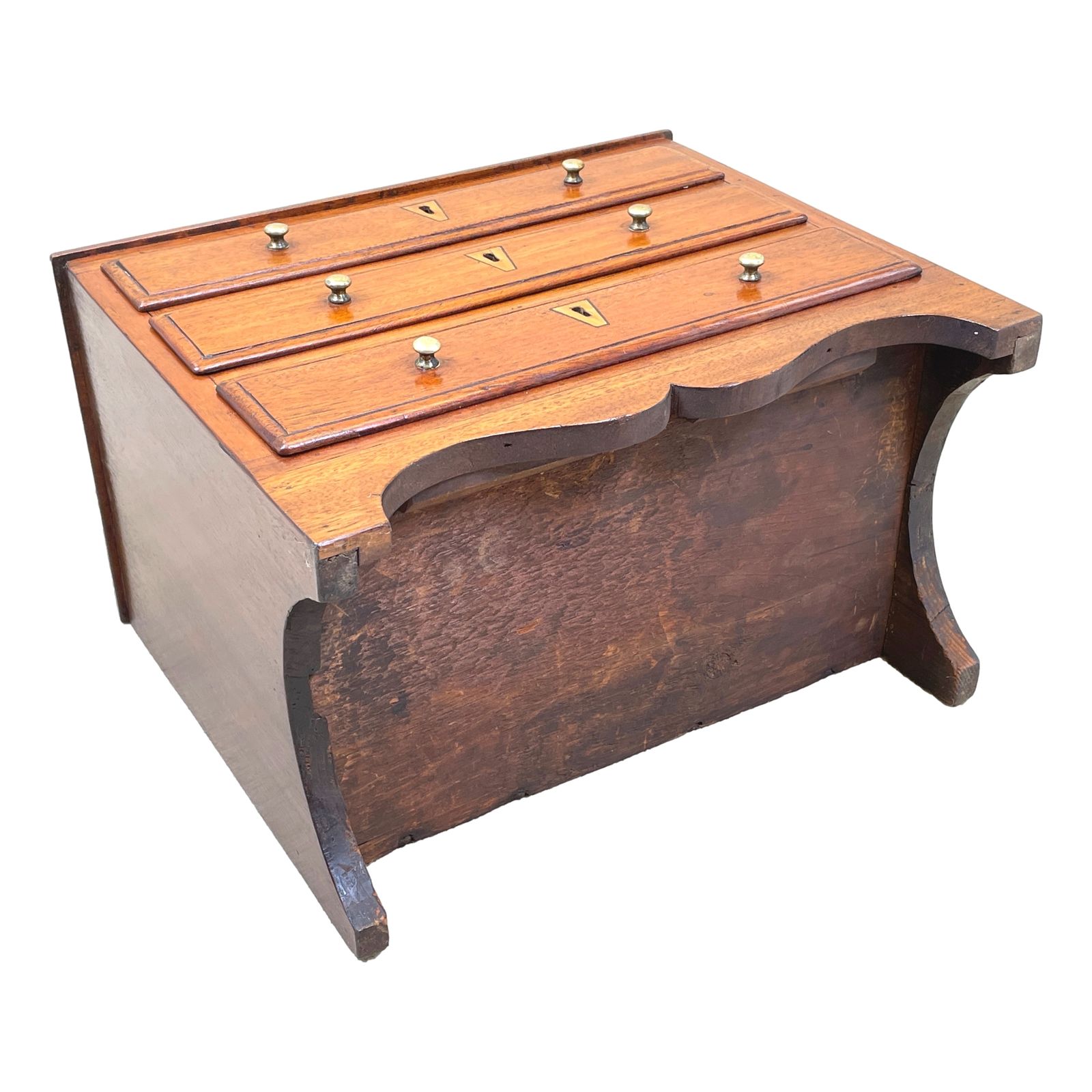 Georgian Mahogany Miniature Chest (England, Circa 1800) photo Furniture