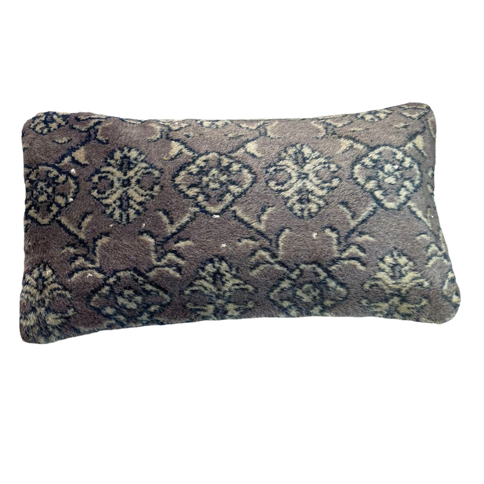 Vintage Hand Made Rug Cushion Cover,  Decorative Rug Pillow Cover, Large Vintage Turkish Rug Cushion Cover photo vinterior