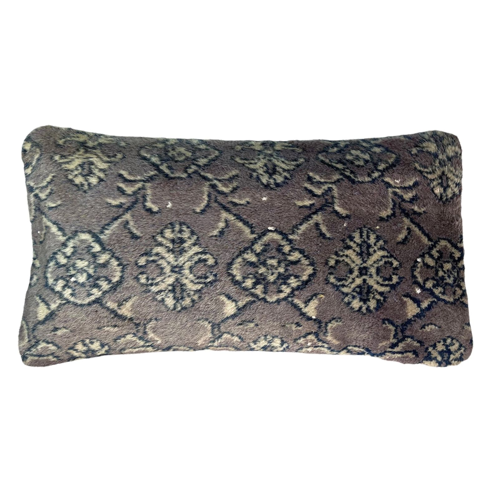 Vintage Hand Made Rug Cushion Cover,  Decorative Rug Pillow Cover, Large Vintage Turkish Rug Cushion Cover photo vintage