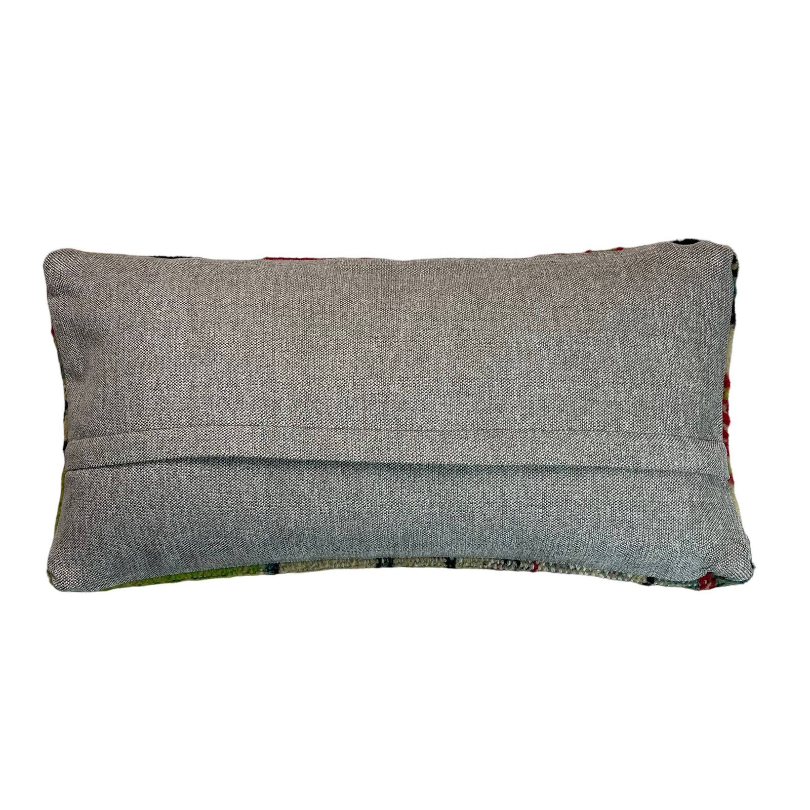 Vintage Hand Made Rug Cushion Cover,  Decorative Rug Pillow Cover, Large Vintage Turkish Rug Cushion Cover photo for sale