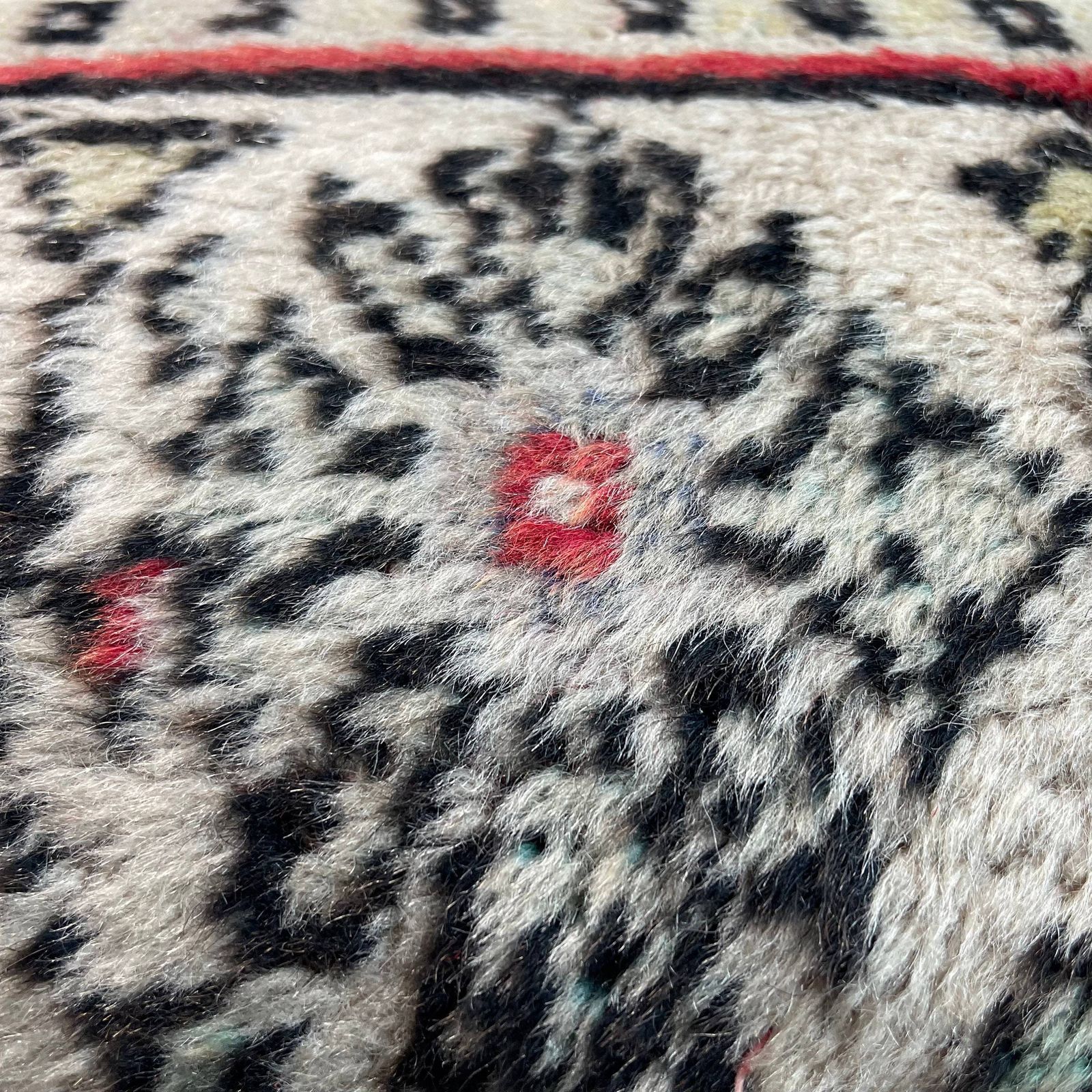 Vintage Hand Made Rug Cushion Cover, Decorative Rug Pillow Cover, Large Vintage Turkish Rug Cushion Cover photo 75.0