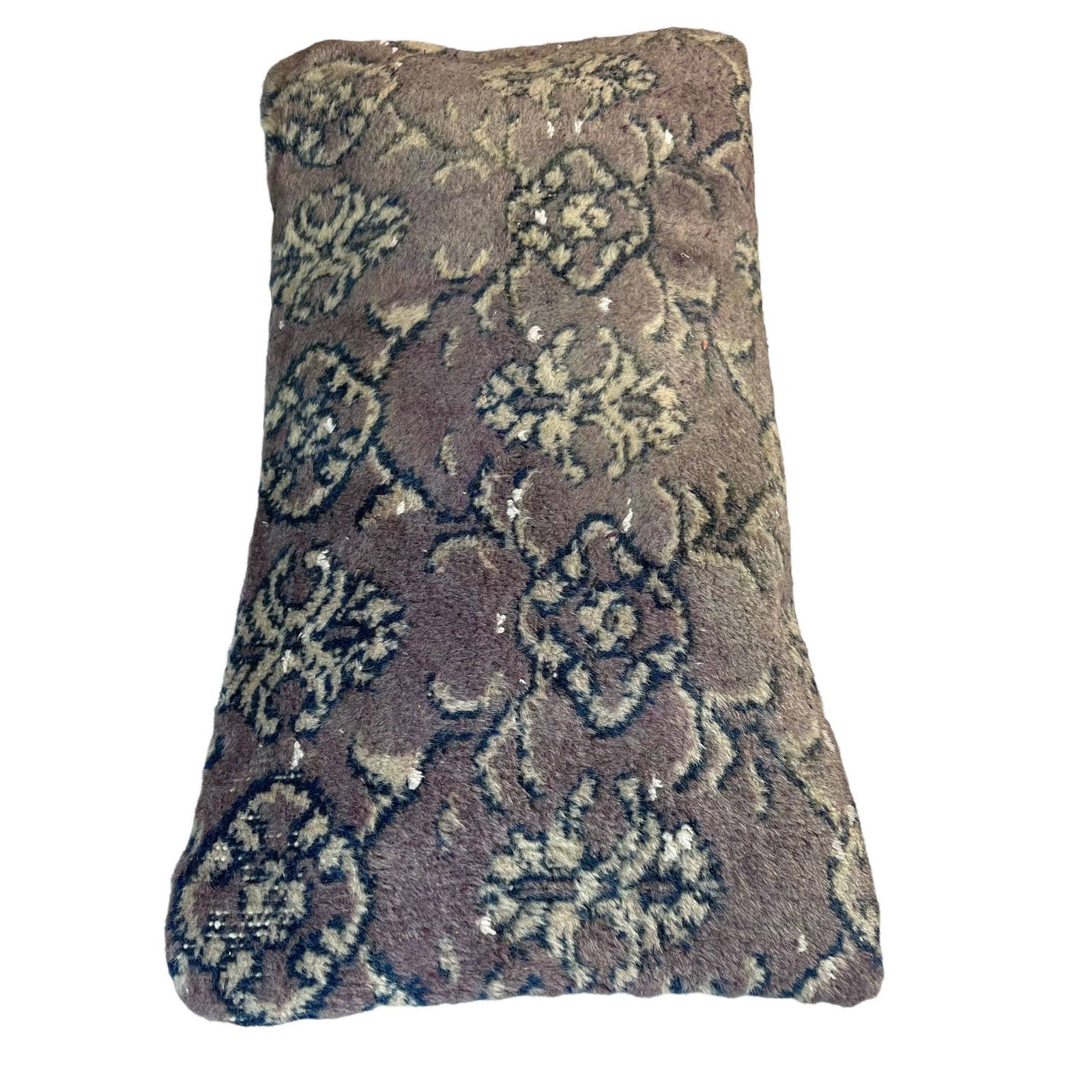 Vintage Hand Made Rug Cushion Cover, Decorative Rug Pillow Cover, Large Vintage Turkish Rug Cushion Cover photo vintage