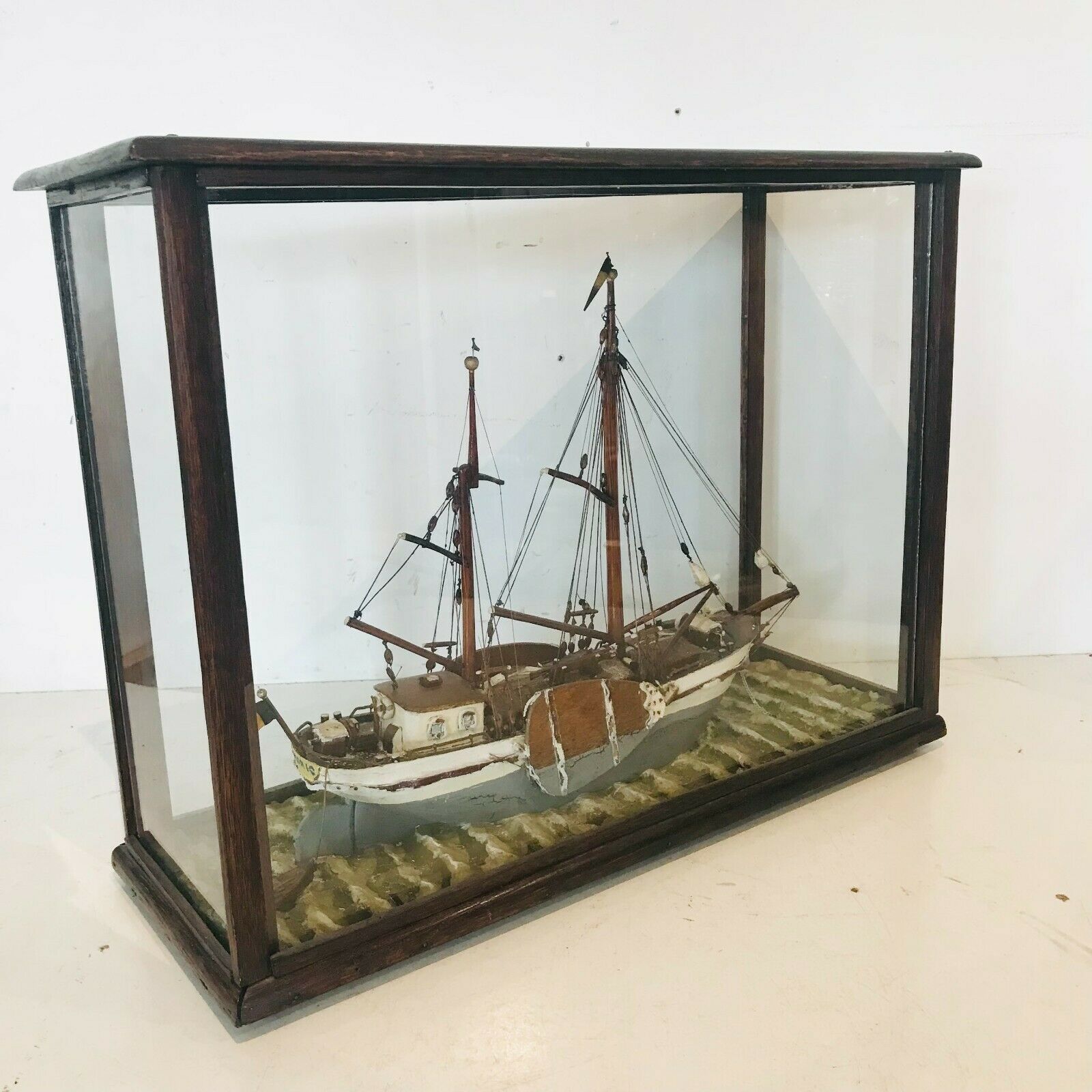 Old Model Of A 20th Century Sailboat photo for sale