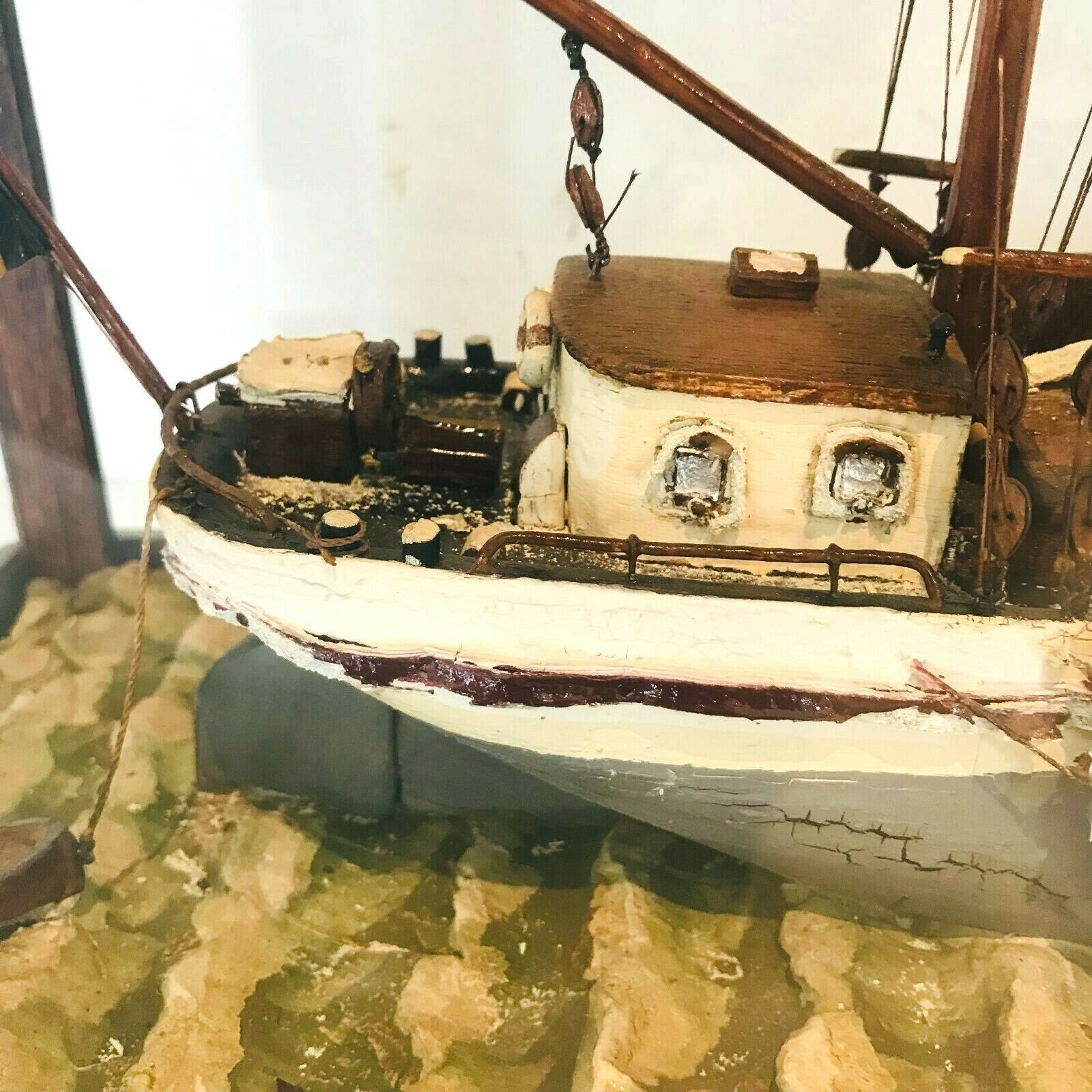 Old Model Of A 20th Century Sailboat photo Home Decor