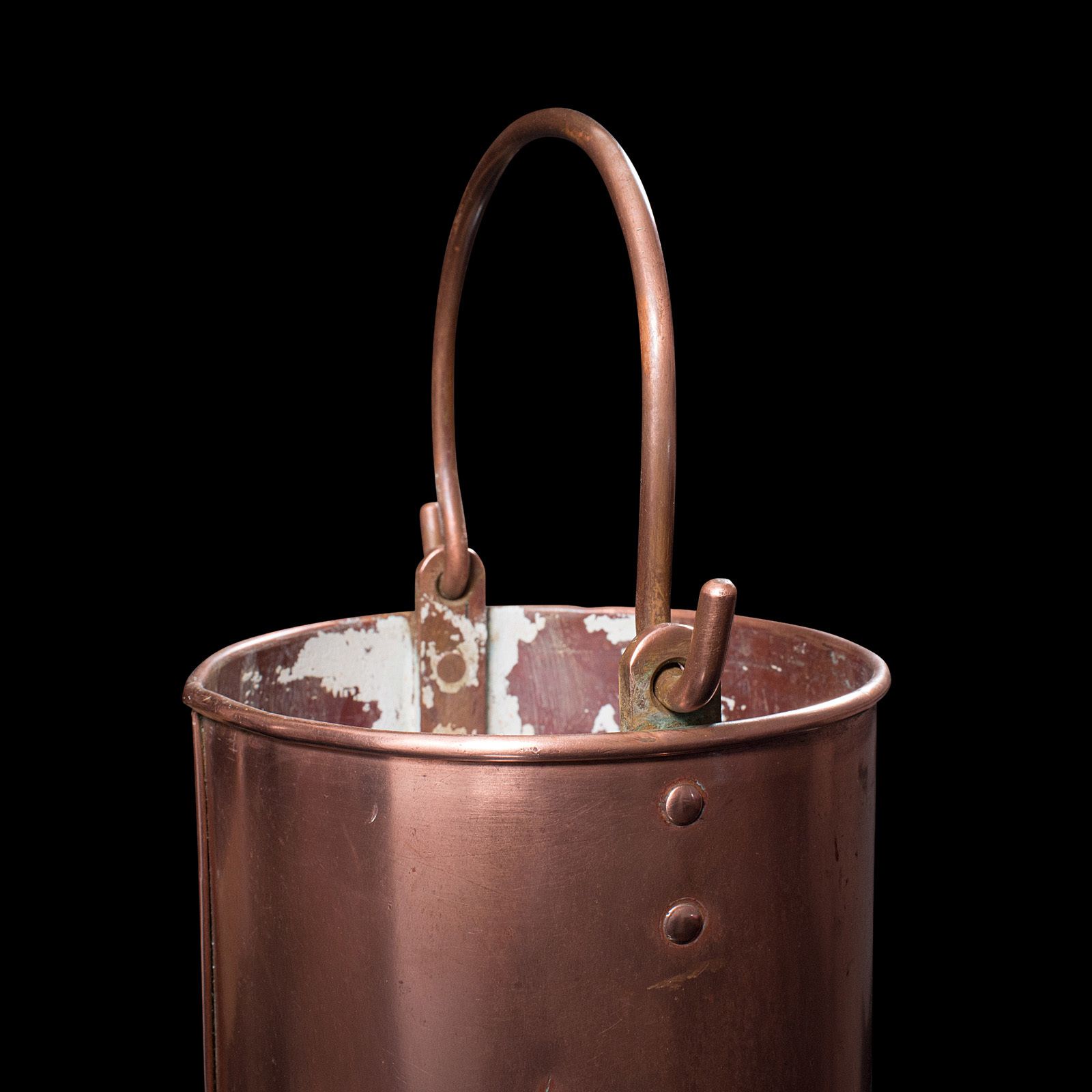 Pair Of Antique Stick Stands, English, Copper, Hallway, C.1850 photo buy