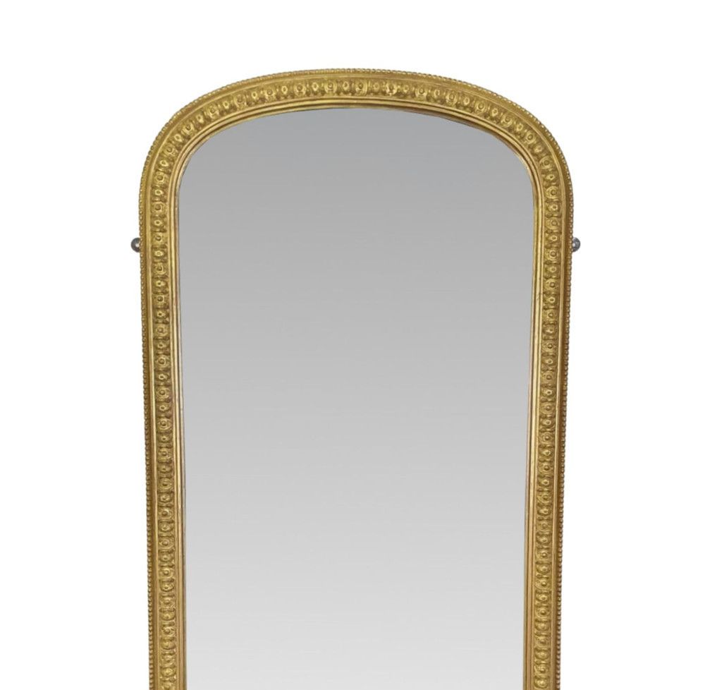 A Gorgeous 19th Century Archtop Tall Pier Or Dressing Mirror photo furniture