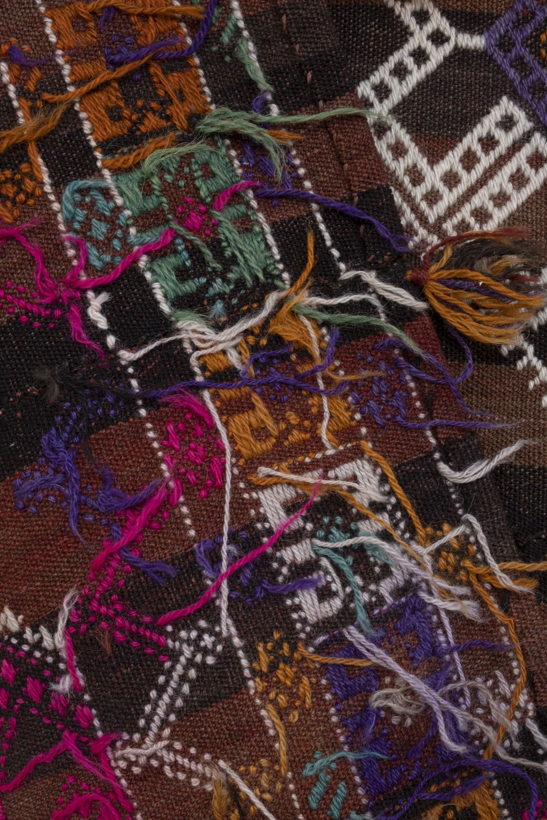 Turkish Tribal Nomadic Flat Weave Pink Tone Kilim Rug  162 X 323 photo for sale