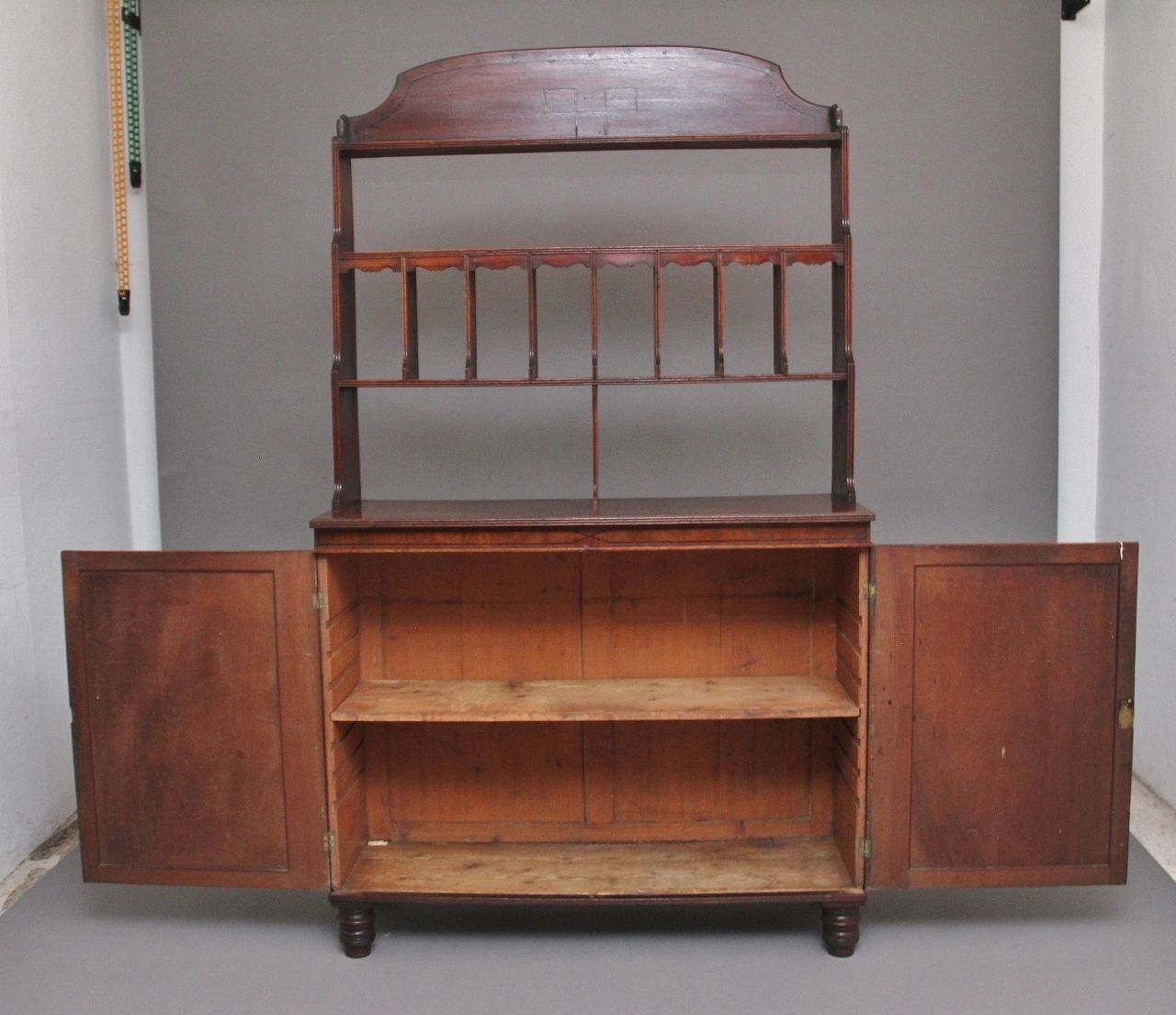 Early 19th Century Mahogany Open Top Cabinet photo furniture