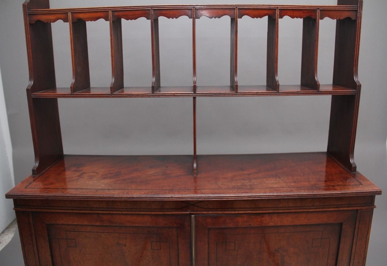 Early 19th Century Mahogany Open Top Cabinet photo 2750.0