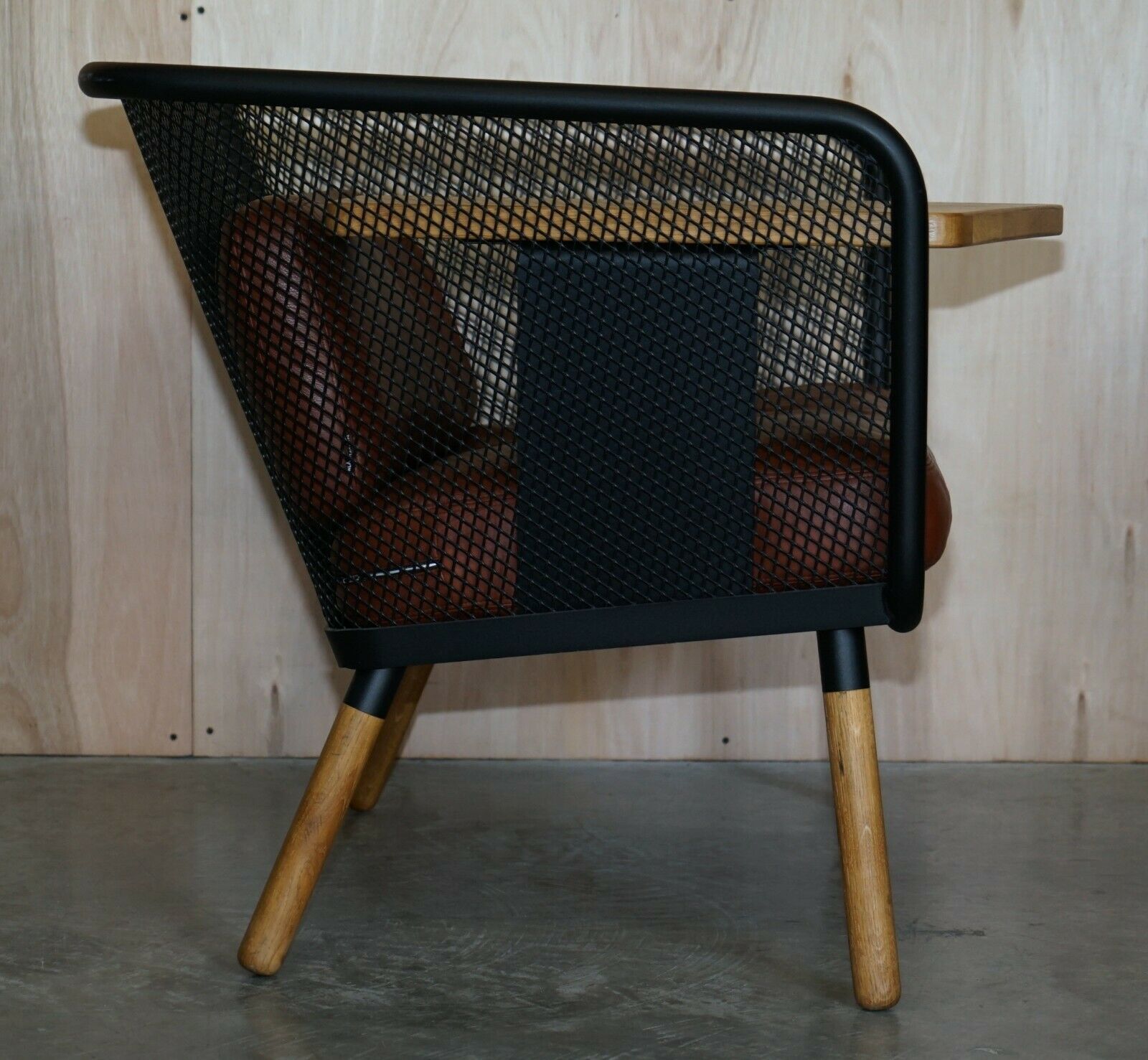 Pair Of Large Designer Thomas Bernstrand Honken Bla Station Armchairs photo buy