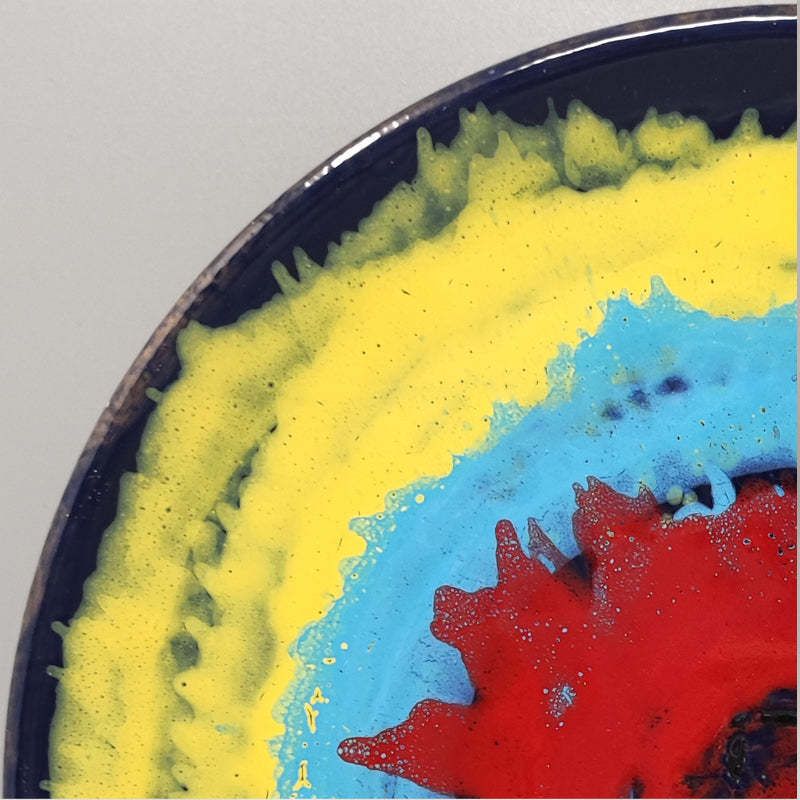 1970s Gorgeous Decorative Plated Or Centerpiece By Frumento Spotorno. Made In Italy photo vinterior