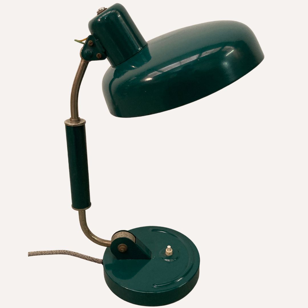 Bauhaus Desk Lamp By Christian Dell For Koranda, Vienna Austria photo 514.8