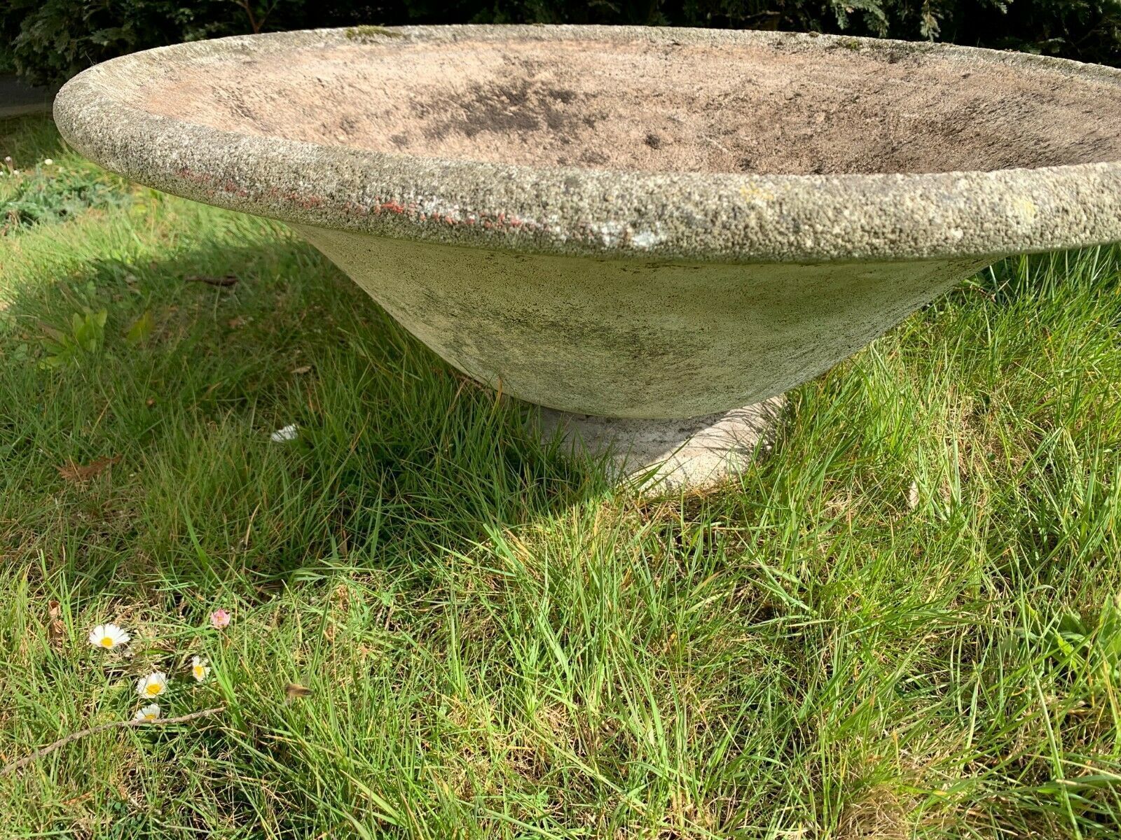 Twentieth Century Reconstituted Cement Garden Flower Box Planter photo furniture