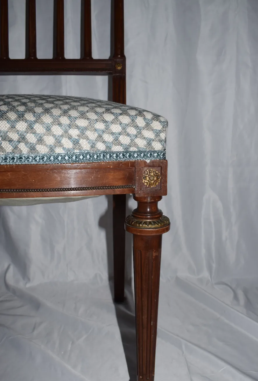 A Pair Of French Napoleon III Style Parlour Chairs photo Furniture