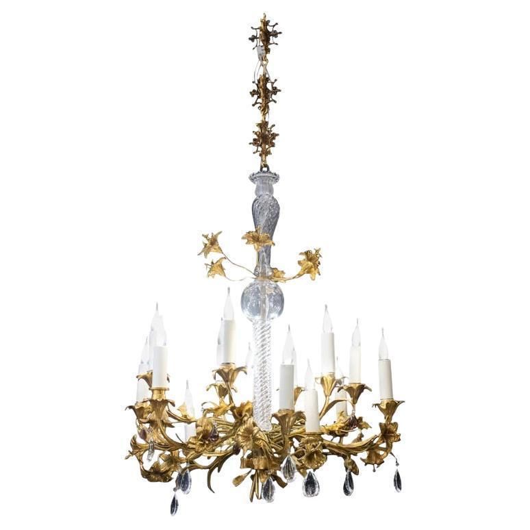 Chandelier Of The 19th Century