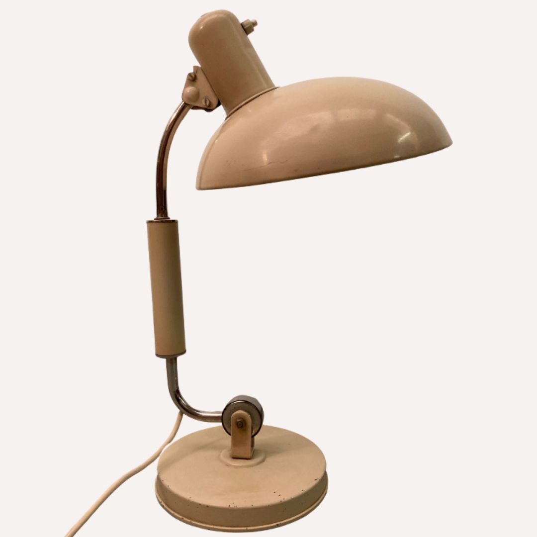 Bauhaus Desk Lamp By Christian Dell For Koranda, Vienna Austria photo vinterior