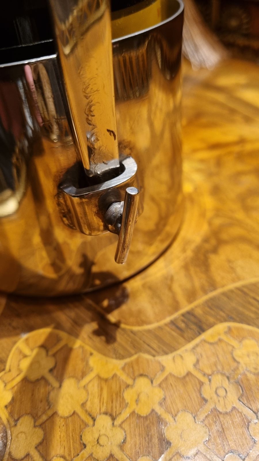 Vintage Silver Plated Wine Pourer photo furniture