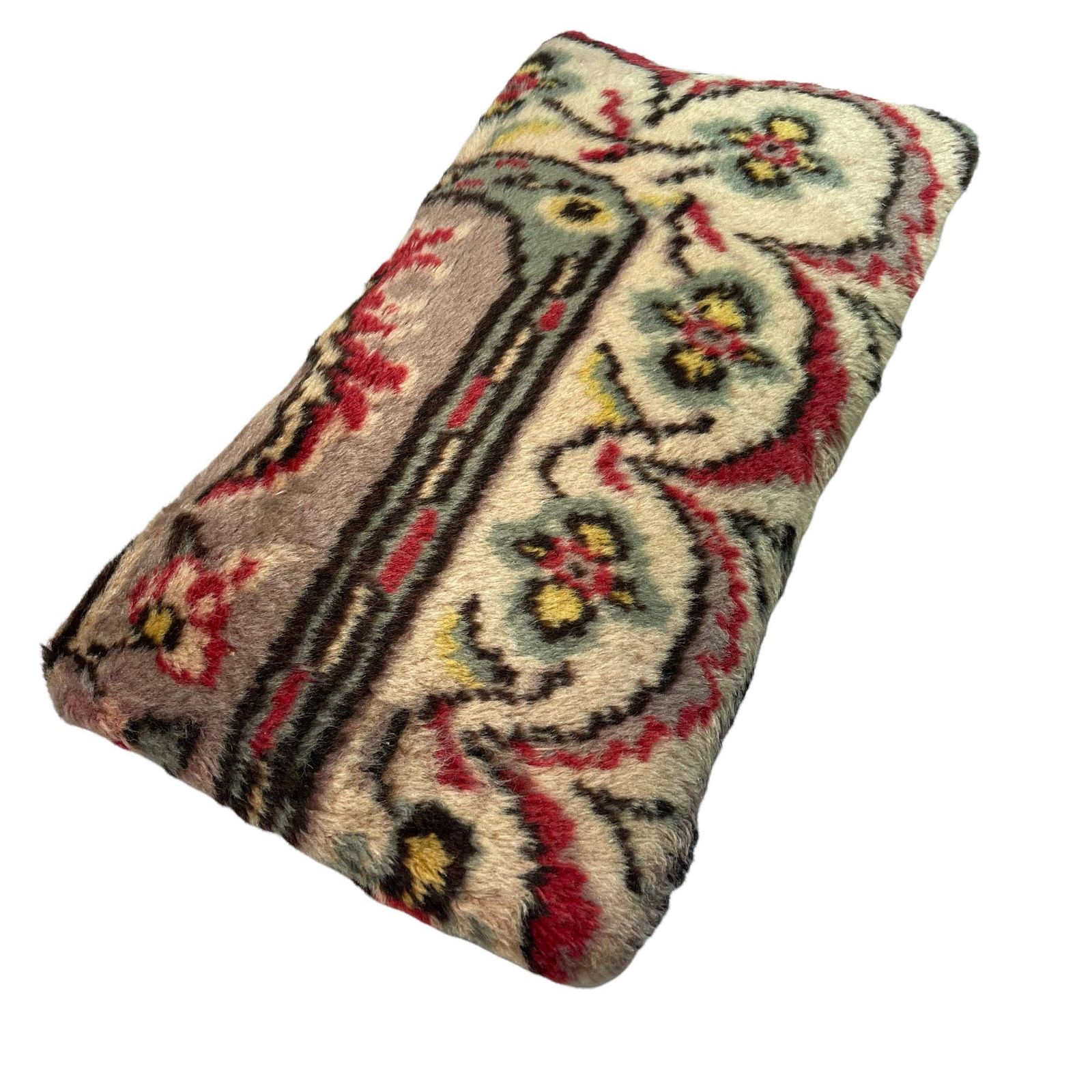 12'' X 24'' Vintage Hand Made Rug Cushion Cover, 30 X 60 Cm Decorative Rug Pillow Cover, Large Vintage Turkish Rug Cushion Cover photo buy