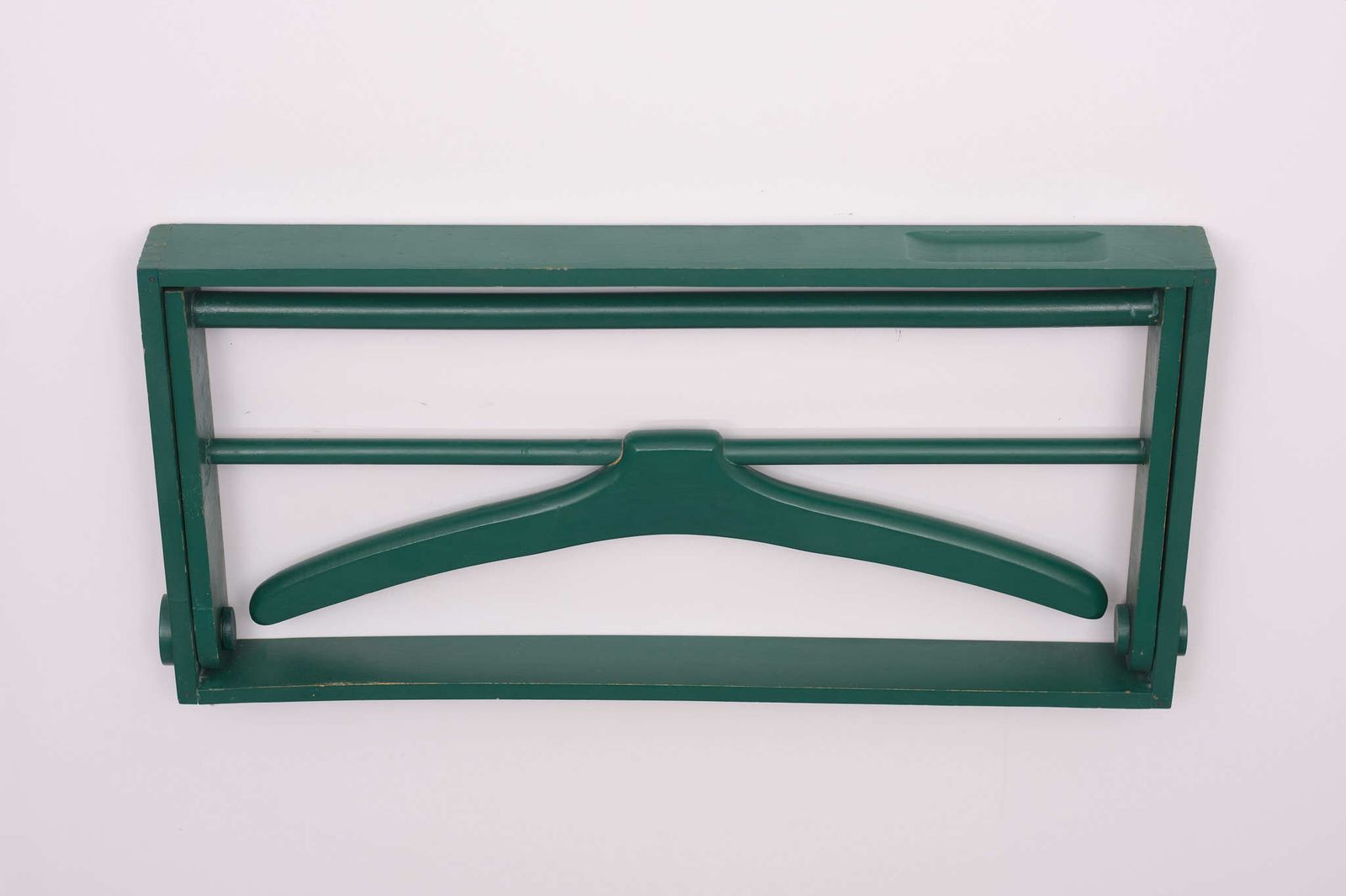 Scandinavian Folding Out Wall Valet, 1960s photo Furniture