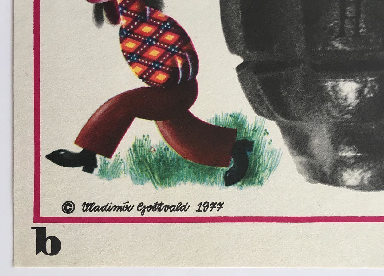 Movie Poster, Short And Sweet, Vladimír Gottvald, 1977 photo furniture