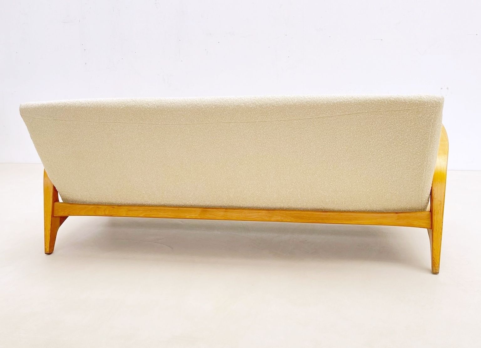 1960's Wooden Sofa By De Ster Gelderland photo for sale