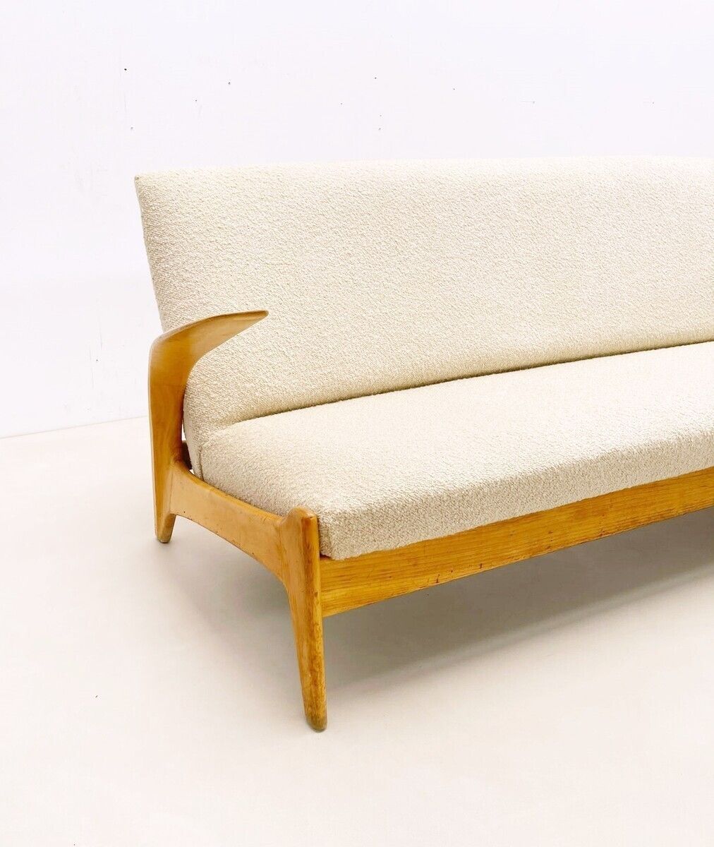 1960's Wooden Sofa By De Ster Gelderland photo Furniture