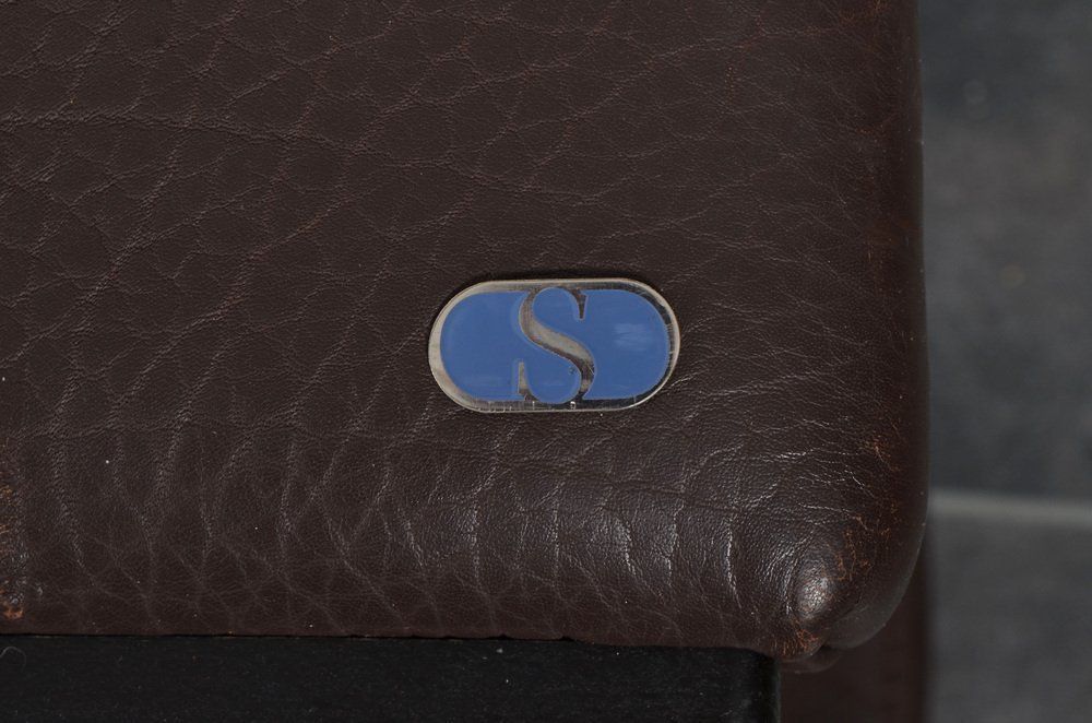 Ds 50 Cigar Brown Neck Leather Armchair By De Sede photo Furniture