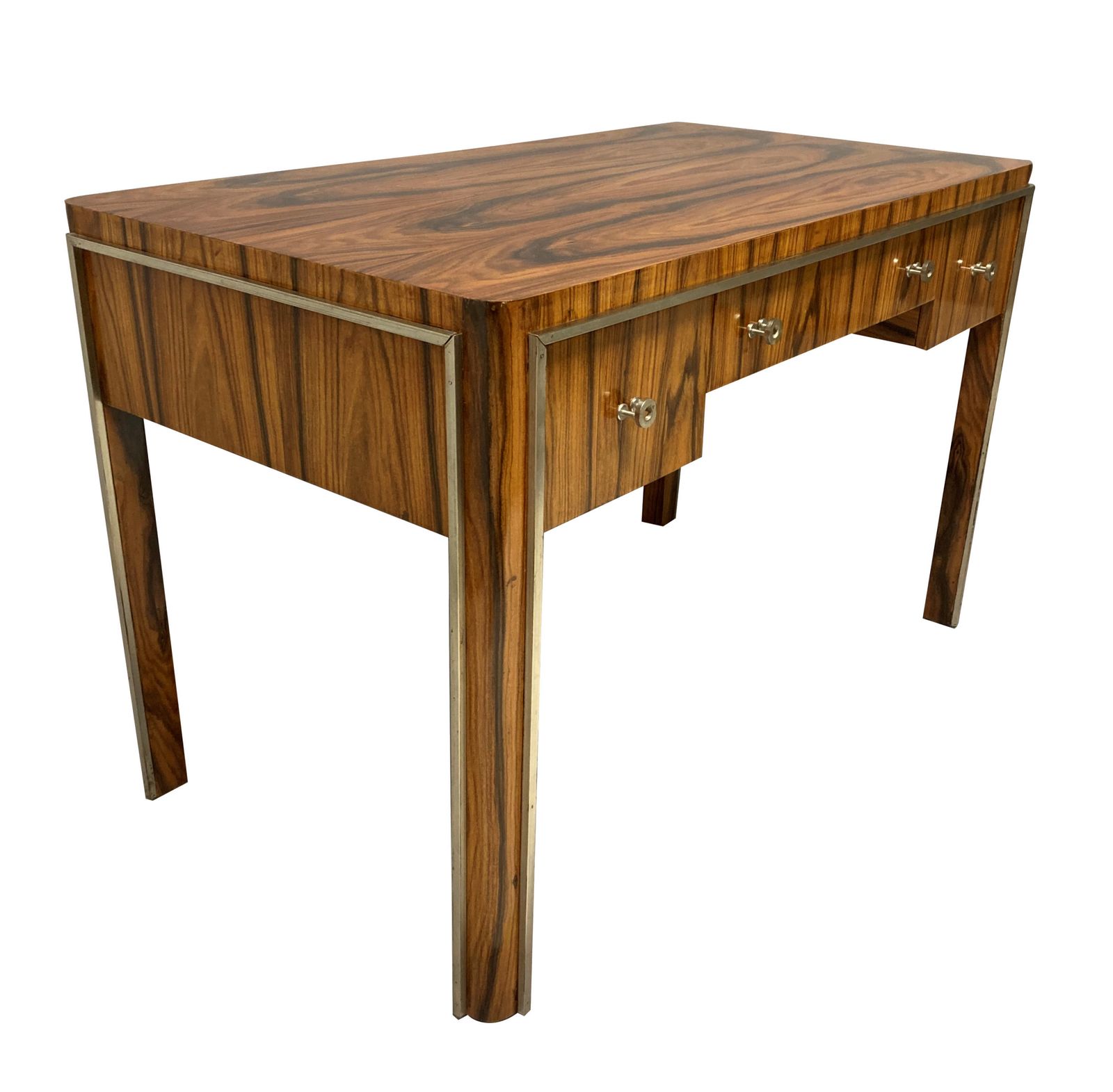 A Fine French Macassar Desk C.1930's photo for sale