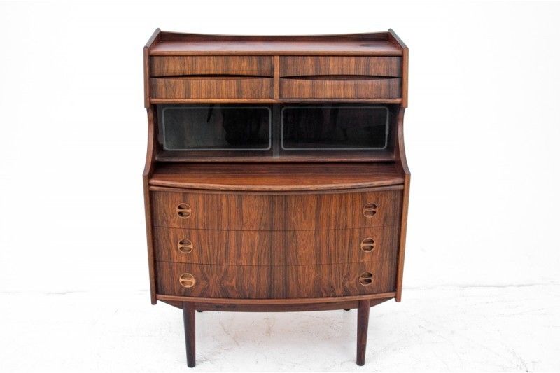 Rosewood Writing Desk, G. Falsig, Møbelfabrik Holstebro, 1970s photo furniture