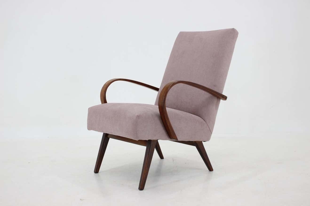 1960s Teak Armchair, Czechoslovakia photo furniture
