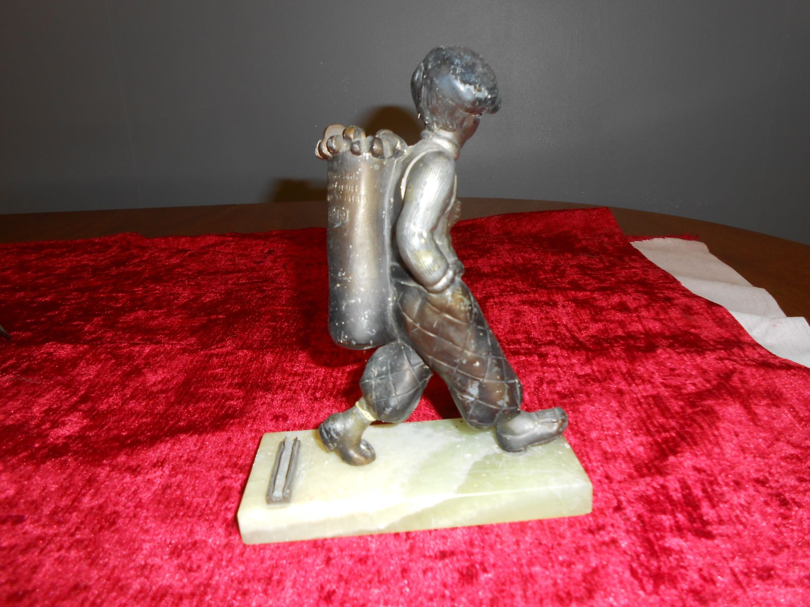 Rare Caddie  Match Striker, Early 20th Century.  Marked Anr. photo for sale