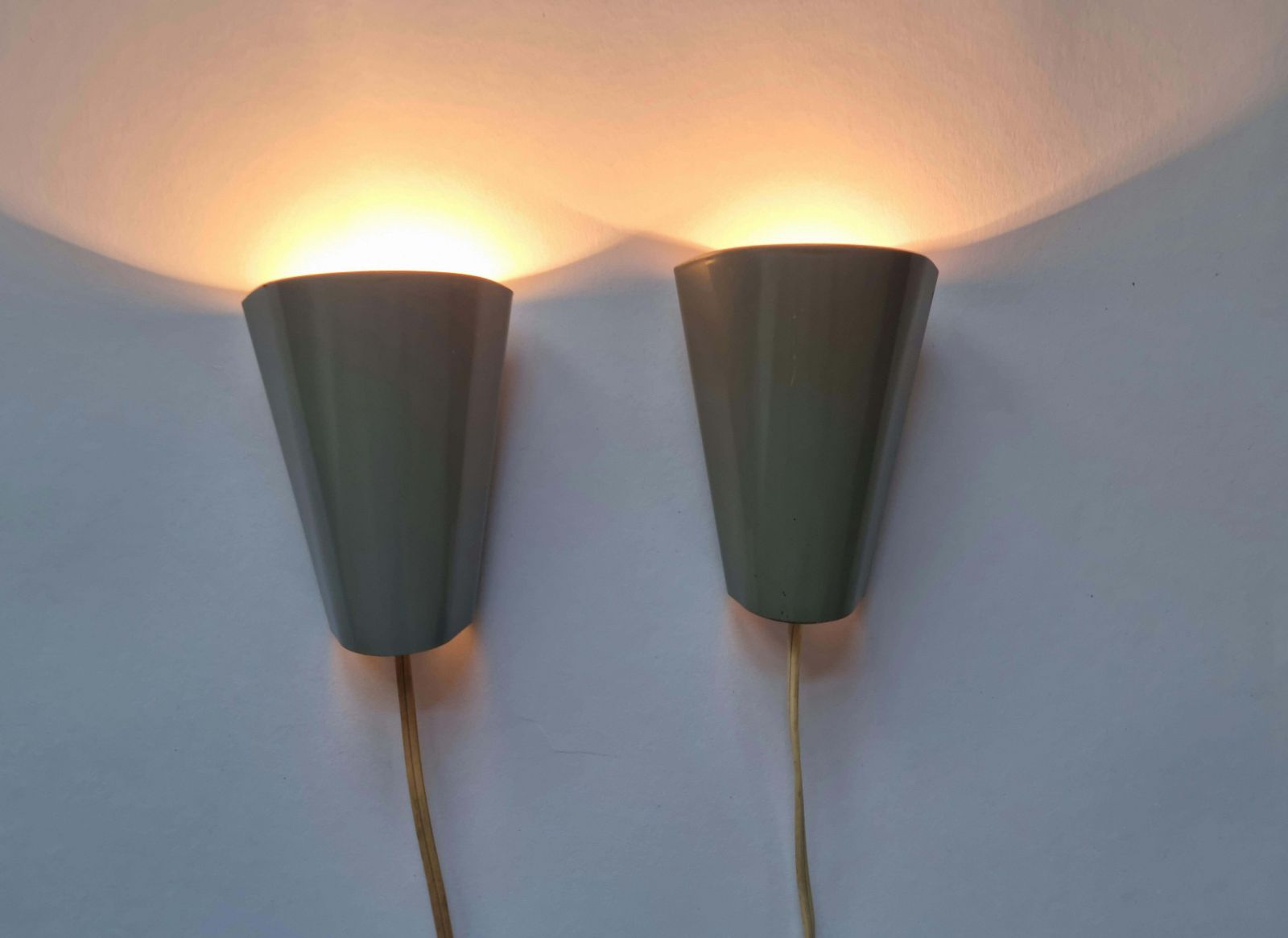 photo buy Pair Of Mid Century Rare Wall Lamps Lidokov, Designed By Josef Hurka, 1960s