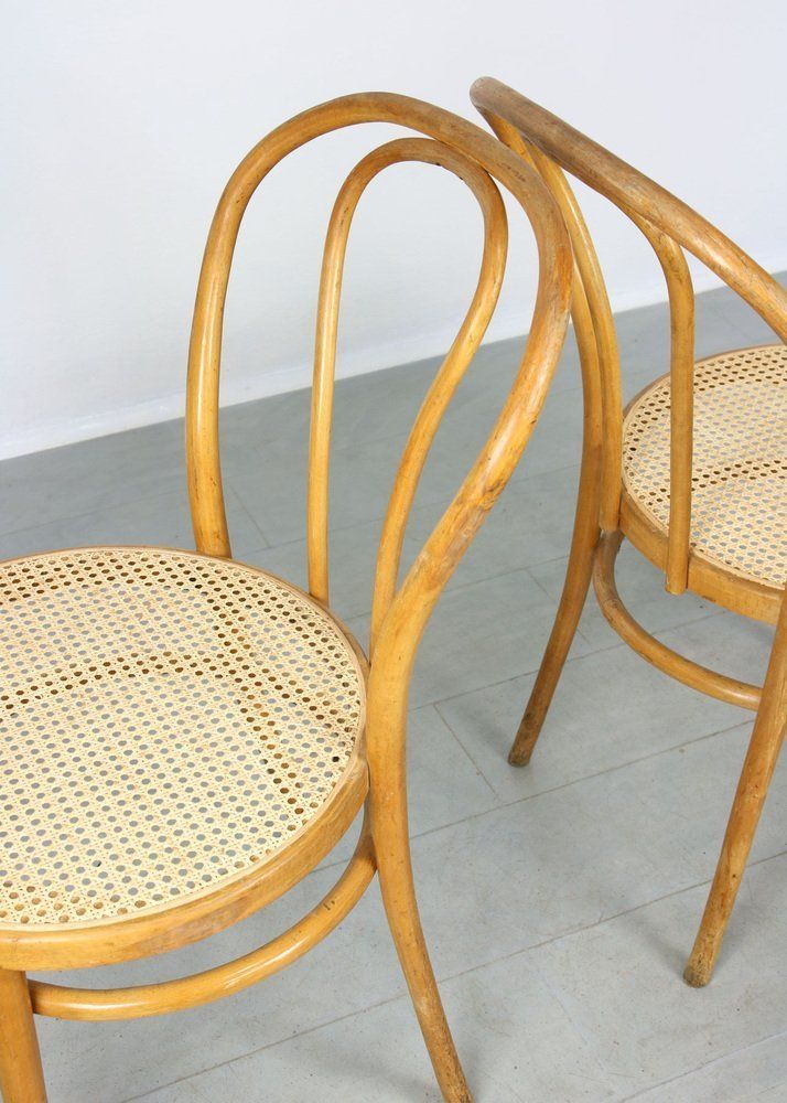 No. 18 Wide Chairs By Michael Thonet, Set Of 2 photo 1357.0