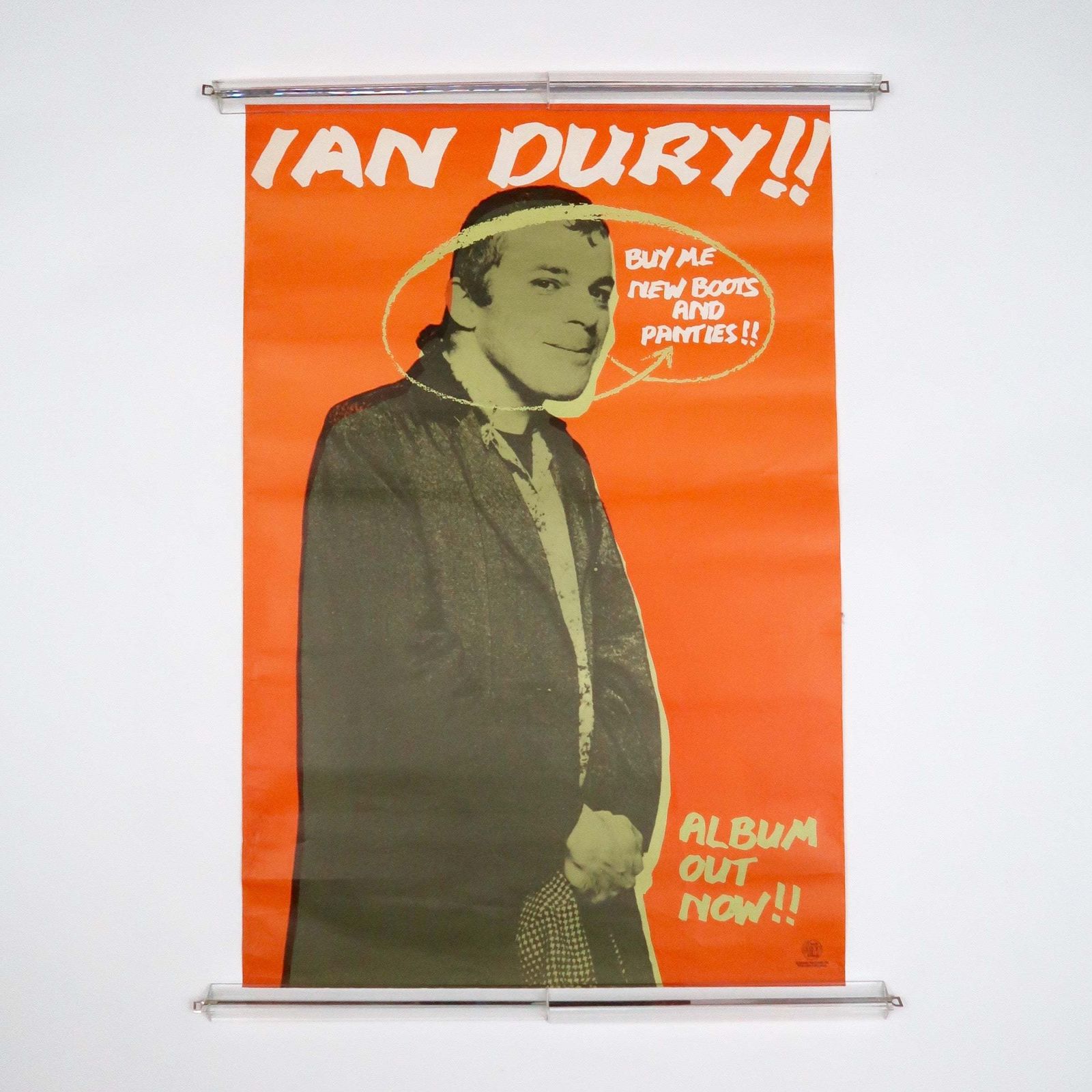 Original Ian Dury And The Blockheads 1977 Promo Poster.