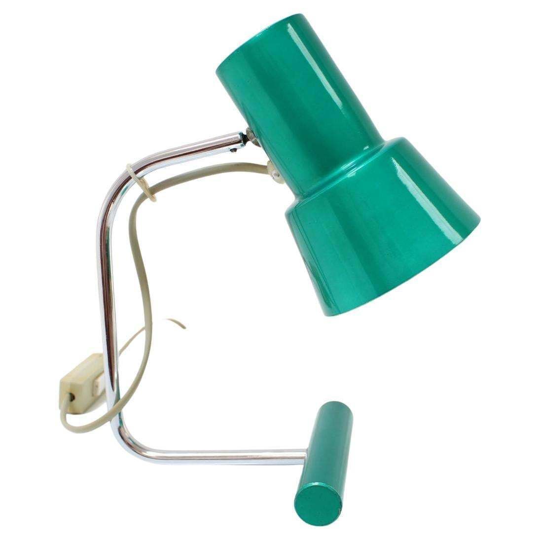 Mid Century Table Lamp Designed By Josef Hurka For Napako, 1970's
