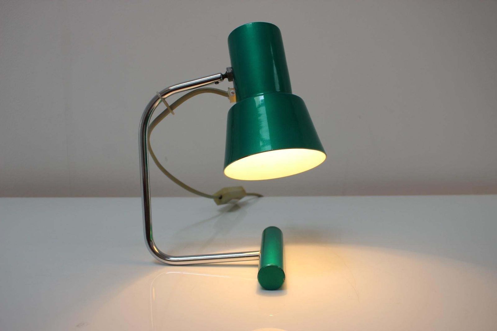 photo for sale Mid Century Table Lamp Designed By Josef Hurka For Napako, 1970's