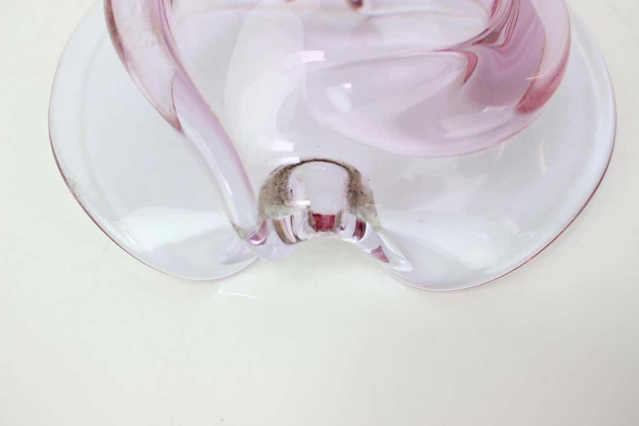 Mid Century Ashtray By Zelezno Borske Sklo, 1960's photo 161.0